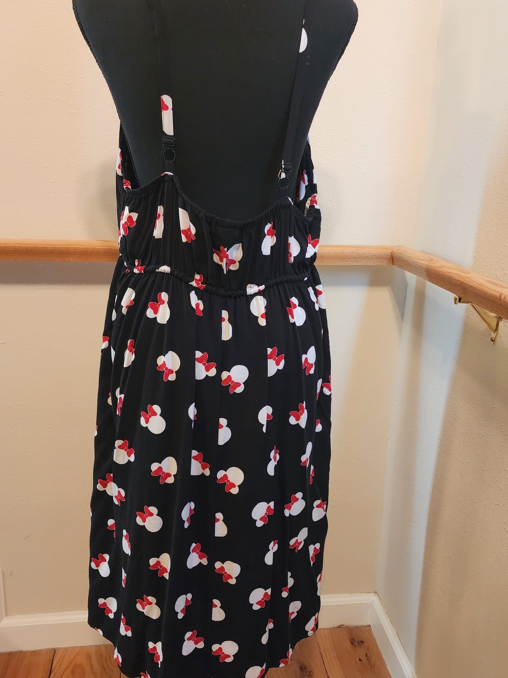 Disney Minnie Mouse Black Button Sundress released Torrid Size 2 - Picture 2 of 4